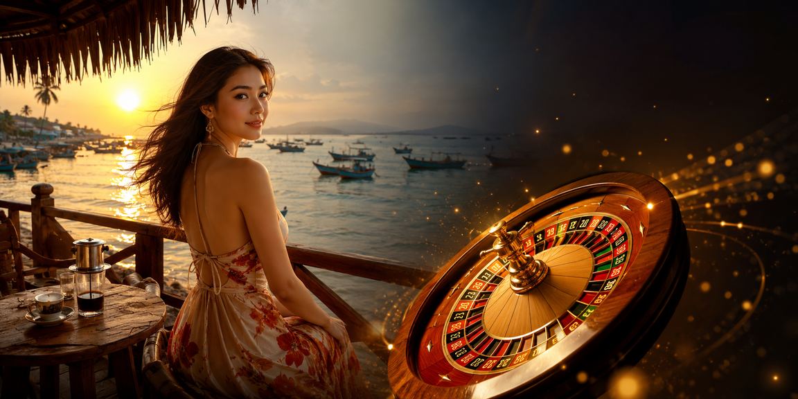 Trải nghiệm roulette VIP bên tách cà phê tại Mũi Né