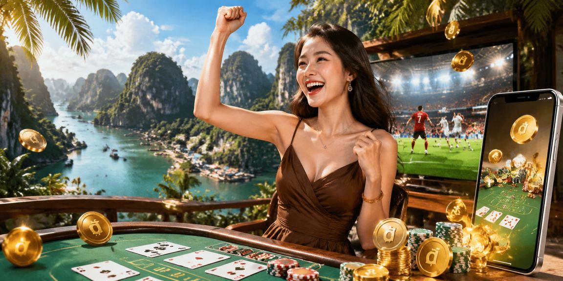 Người chơi thưởng thức cà phê và trải nghiệm baccarat trực tuyến tại Ninh Bình